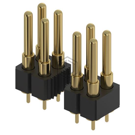 818-22-014-10-009101 - Mill-Max Manufacturing Corp. - Rectangular Connectors - Spring Loaded