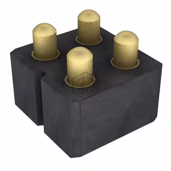 813-SS-004-30-677101-CLIP - Preci-Dip - Rectangular Connectors - Spring Loaded