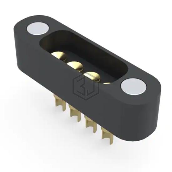878-20-004-00-011000 - Mill-Max Manufacturing Corp. - Rectangular Connectors - Spring Loaded