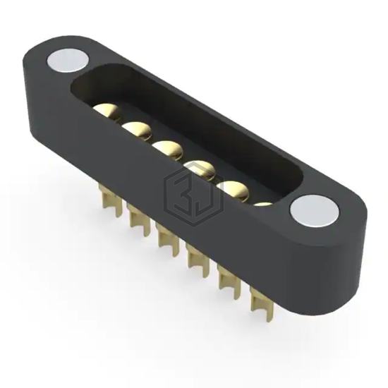 878-20-006-00-011000 - Mill-Max Manufacturing Corp. - Rectangular Connectors - Spring Loaded