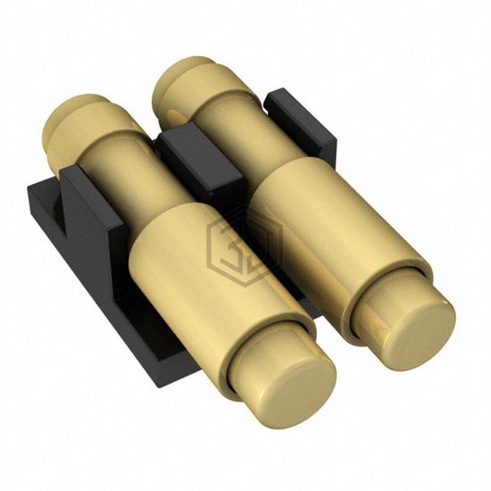 8MM-11-0002-02-131 - Preci-Dip - Rectangular Connectors - Spring Loaded