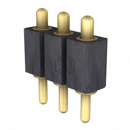 811-S1-003-10-014101 - Preci-Dip - Rectangular Connectors - Spring Loaded