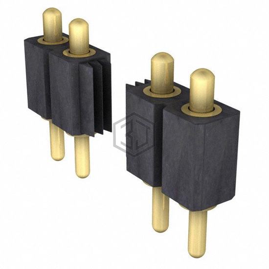 811-S1-033-10-017101 - Preci-Dip - Rectangular Connectors - Spring Loaded