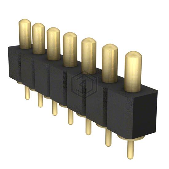 821-22-007-10-004101 - Mill-Max Manufacturing Corp. - Rectangular Connectors - Spring Loaded