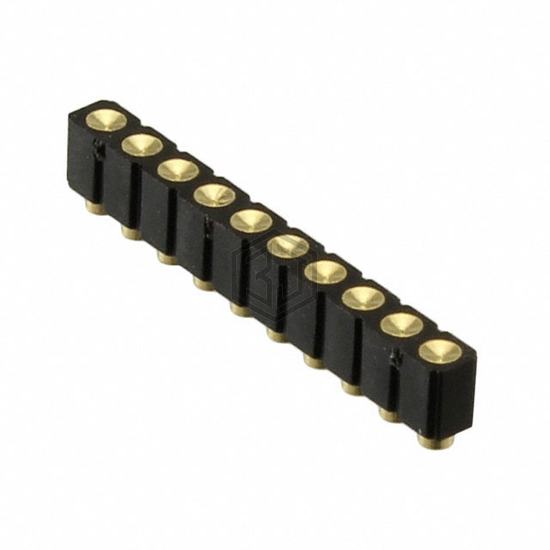 830-10-010-30-004000 - Mill-Max Manufacturing Corp. - Rectangular Connectors - Spring Loaded