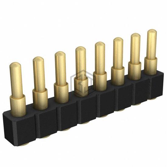 812-22-008-30-004101 - Mill-Max Manufacturing Corp. - Rectangular Connectors - Spring Loaded