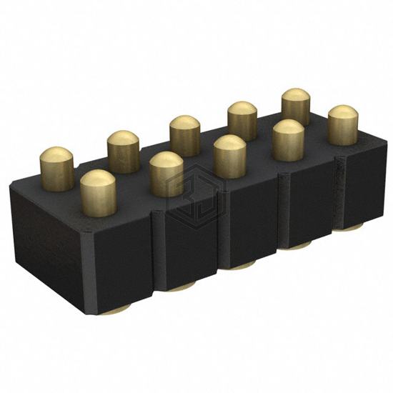 813-22-010-30-001101 - Mill-Max Manufacturing Corp. - Rectangular Connectors - Spring Loaded