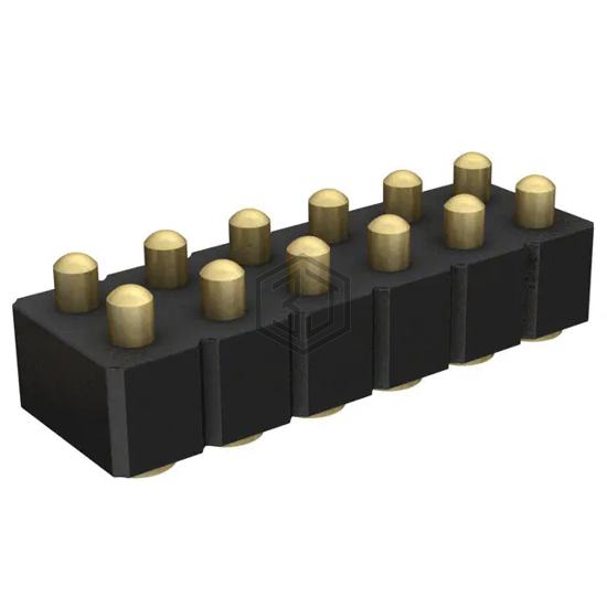 813-22-012-30-001101 - Mill-Max Manufacturing Corp. - Rectangular Connectors - Spring Loaded