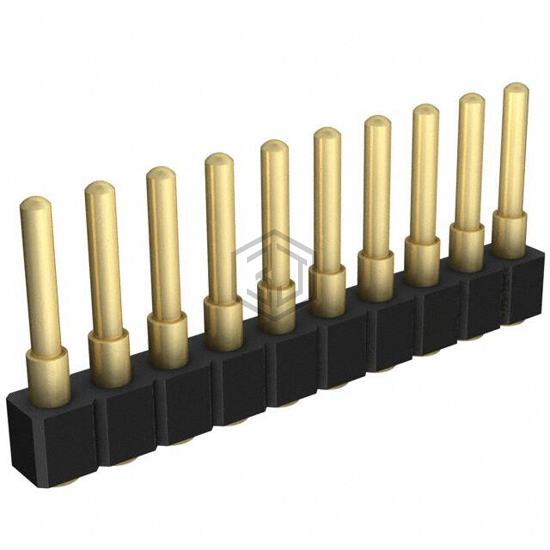 812-22-010-30-002101 - Mill-Max Manufacturing Corp. - Rectangular Connectors - Spring Loaded