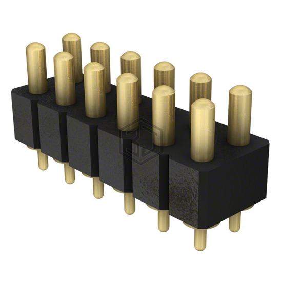 823-22-012-10-004101 - Mill-Max Manufacturing Corp. - Rectangular Connectors - Spring Loaded