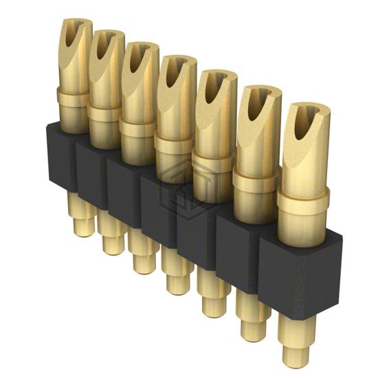 824-22-007-00-001000 - Mill-Max Manufacturing Corp. - Rectangular Connectors - Spring Loaded