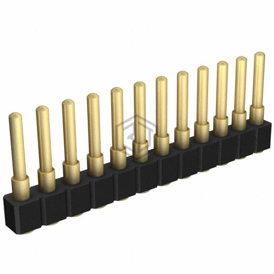 812-22-012-30-002101 - Mill-Max Manufacturing Corp. - Rectangular Connectors - Spring Loaded
