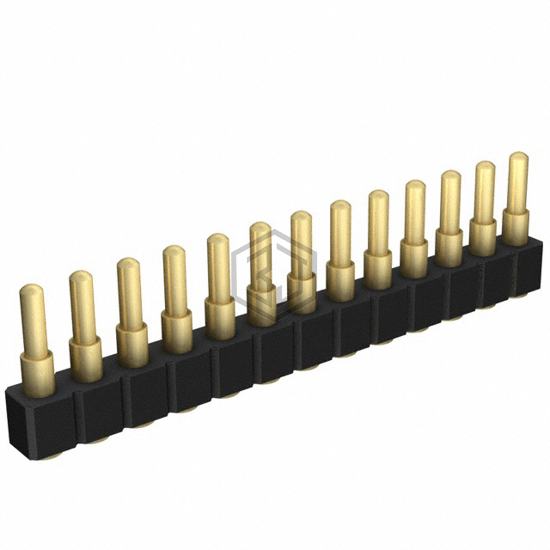 812-22-013-30-004101 - Mill-Max Manufacturing Corp. - Rectangular Connectors - Spring Loaded