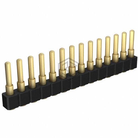 812-22-014-30-000101 - Mill-Max Manufacturing Corp. - Rectangular Connectors - Spring Loaded