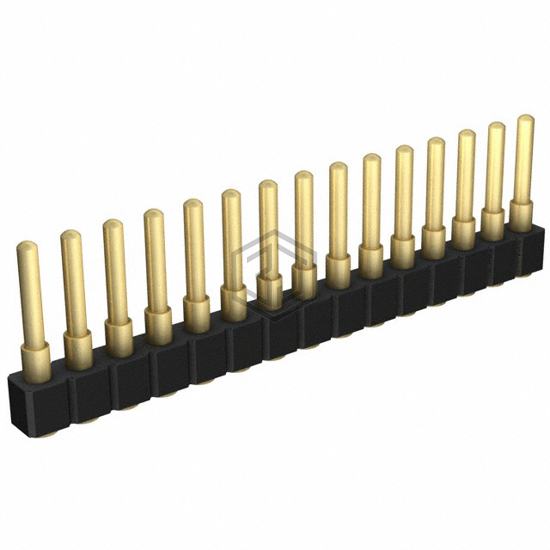 812-22-015-30-002101 - Mill-Max Manufacturing Corp. - Rectangular Connectors - Spring Loaded