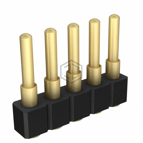 812-22-005-30-007101 - Mill-Max Manufacturing Corp. - Rectangular Connectors - Spring Loaded