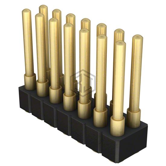 814-22-014-30-009101 - Mill-Max Manufacturing Corp. - Rectangular Connectors - Spring Loaded