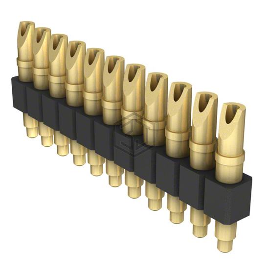 824-22-011-00-001000 - Mill-Max Manufacturing Corp. - Rectangular Connectors - Spring Loaded