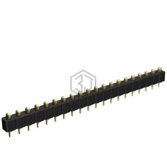 821-22-020-10-001101 - Mill-Max Manufacturing Corp. - Rectangular Connectors - Spring Loaded