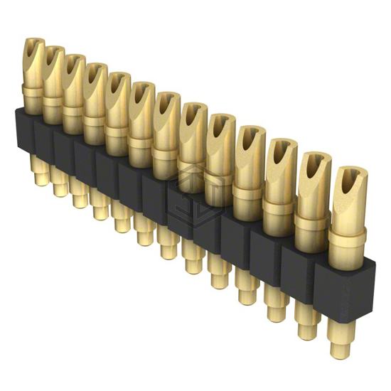 824-22-013-00-001000 - Mill-Max Manufacturing Corp. - Rectangular Connectors - Spring Loaded
