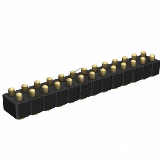 813-22-026-30-001101 - Mill-Max Manufacturing Corp. - Rectangular Connectors - Spring Loaded