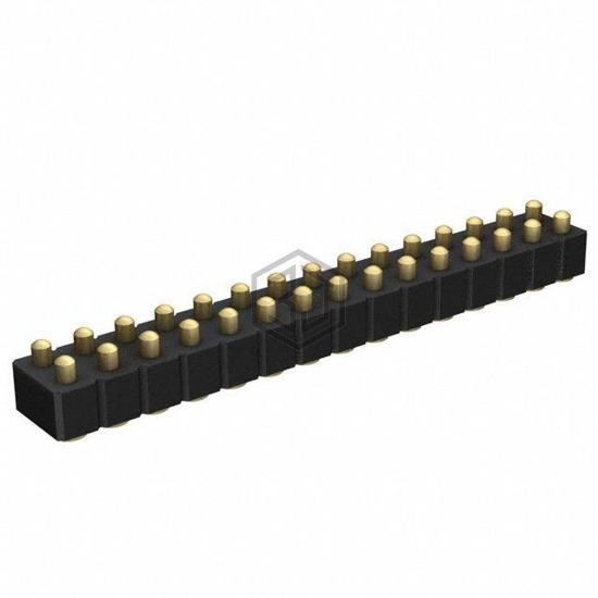813-22-030-30-001101 - Mill-Max Manufacturing Corp. - Rectangular Connectors - Spring Loaded