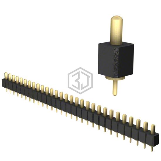 821-22-029-10-004101 - Mill-Max Manufacturing Corp. - Rectangular Connectors - Spring Loaded