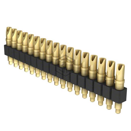 824-22-017-00-001000 - Mill-Max Manufacturing Corp. - Rectangular Connectors - Spring Loaded