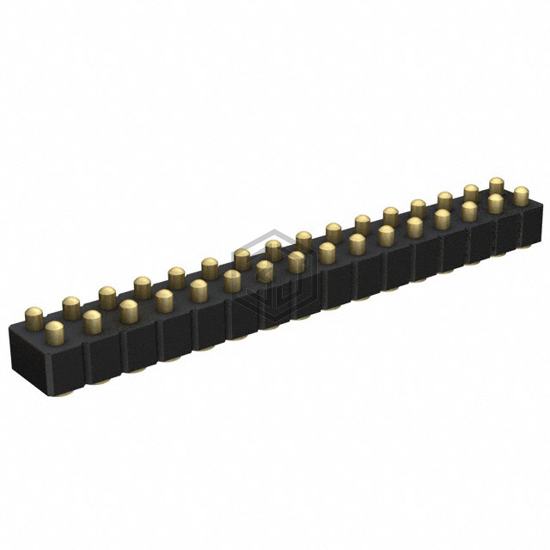 813-22-032-30-001101 - Mill-Max Manufacturing Corp. - Rectangular Connectors - Spring Loaded