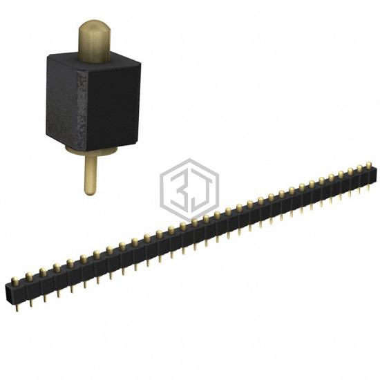 821-22-032-10-001101 - Mill-Max Manufacturing Corp. - Rectangular Connectors - Spring Loaded