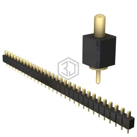 821-22-030-10-003101 - Mill-Max Manufacturing Corp. - Rectangular Connectors - Spring Loaded