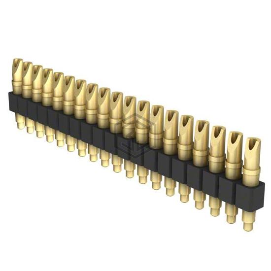 824-22-019-00-001000 - Mill-Max Manufacturing Corp. - Rectangular Connectors - Spring Loaded