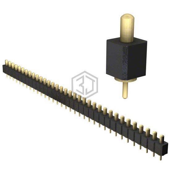 821-22-034-10-003101 - Mill-Max Manufacturing Corp. - Rectangular Connectors - Spring Loaded