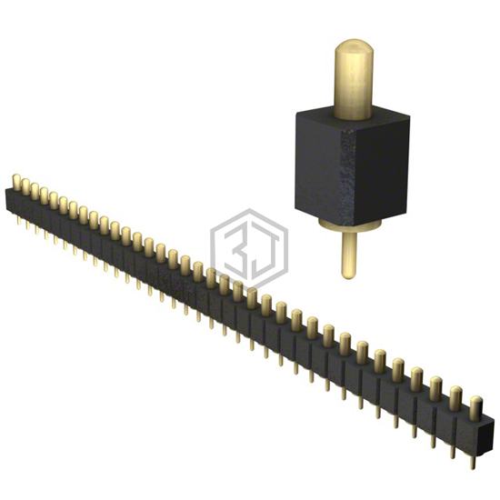 821-22-035-10-003101 - Mill-Max Manufacturing Corp. - Rectangular Connectors - Spring Loaded