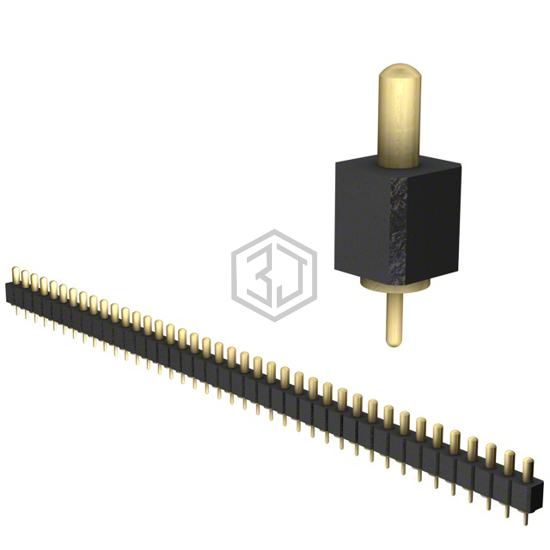 821-22-040-10-004101 - Mill-Max Manufacturing Corp. - Rectangular Connectors - Spring Loaded