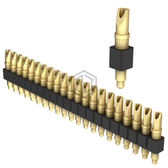 824-22-021-00-001000 - Mill-Max Manufacturing Corp. - Rectangular Connectors - Spring Loaded