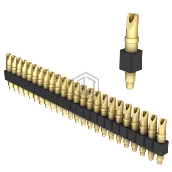 824-22-024-00-001000 - Mill-Max Manufacturing Corp. - Rectangular Connectors - Spring Loaded