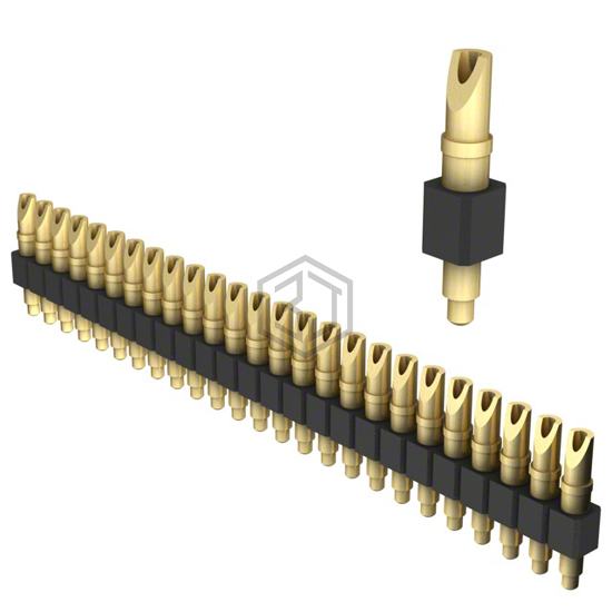 824-22-025-00-001000 - Mill-Max Manufacturing Corp. - Rectangular Connectors - Spring Loaded
