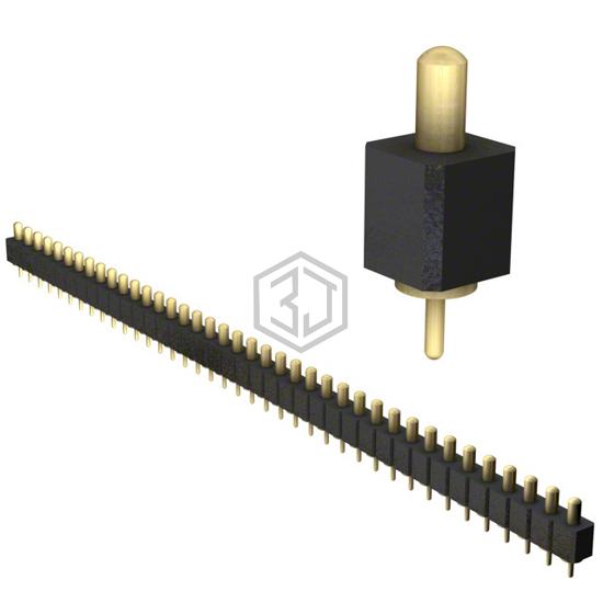 821-22-039-10-003101 - Mill-Max Manufacturing Corp. - Rectangular Connectors - Spring Loaded