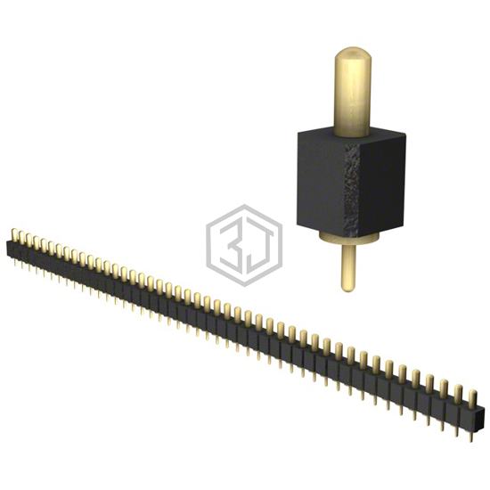 821-22-045-10-004101 - Mill-Max Manufacturing Corp. - Rectangular Connectors - Spring Loaded