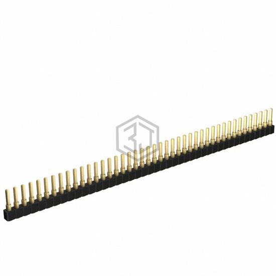 812-22-043-30-000101 - Mill-Max Manufacturing Corp. - Rectangular Connectors - Spring Loaded