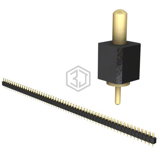821-22-057-10-004101 - Mill-Max Manufacturing Corp. - Rectangular Connectors - Spring Loaded