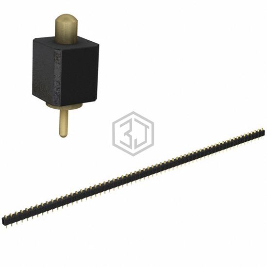 821-22-061-10-001101 - Mill-Max Manufacturing Corp. - Rectangular Connectors - Spring Loaded