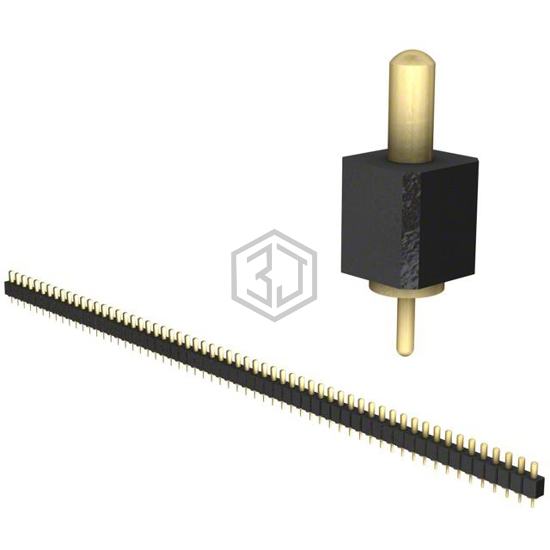 821-22-059-10-004101 - Mill-Max Manufacturing Corp. - Rectangular Connectors - Spring Loaded