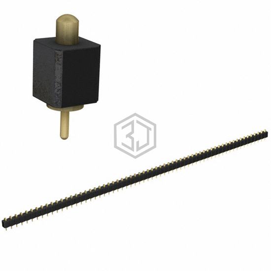 821-22-062-10-001101 - Mill-Max Manufacturing Corp. - Rectangular Connectors - Spring Loaded