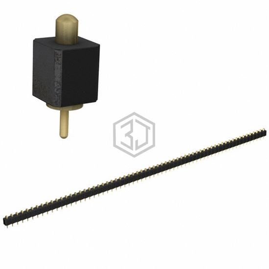 821-22-063-10-001101 - Mill-Max Manufacturing Corp. - Rectangular Connectors - Spring Loaded