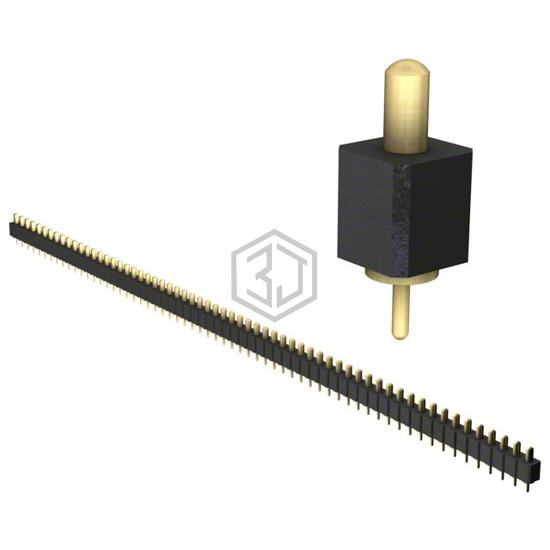 821-22-062-10-003101 - Mill-Max Manufacturing Corp. - Rectangular Connectors - Spring Loaded