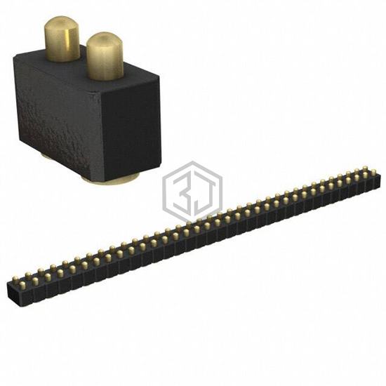 813-22-070-30-001101 - Mill-Max Manufacturing Corp. - Rectangular Connectors - Spring Loaded
