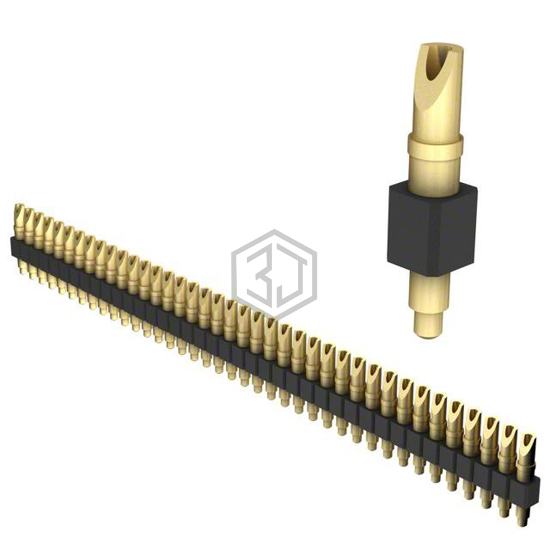 824-22-039-00-001000 - Mill-Max Manufacturing Corp. - Rectangular Connectors - Spring Loaded