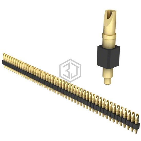 824-22-048-00-001000 - Mill-Max Manufacturing Corp. - Rectangular Connectors - Spring Loaded